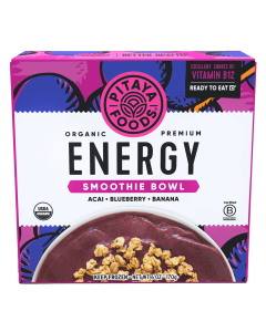 Pitaya Foods Premium Organic Energy Smoothie Bowl, 6 oz.