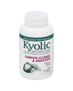 Kyolic Candida Cleanse And Digestion Formula 102, 200 Capsules