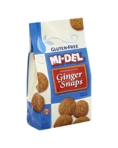 Mi-Del Gluten Free Ginger Snaps, 8 oz.