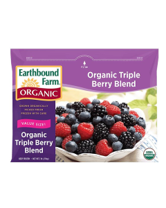 Earthbound Farm Organic Triple Berry Blend - Front view