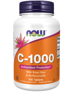 NOW Foods Vitamin C-1000 - 100 Tablets