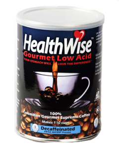 HealthWise 100% Colombian Gourmet Supremo Decaf Coffee, 12 oz.