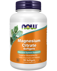 NOW Foods Magnesium Citrate - 90 Softgels