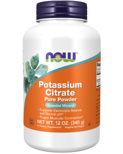 NOW Foods Potassium Citrate Powder - 12 oz.