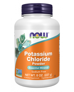 NOW Foods Potassium Chloride Powder - 8 oz