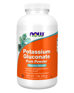 NOW Foods Potassium Gluconate Powder - 1 lb.