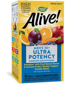 Nature's Way Alive Once Daily Men's 50+ Ultra Potency Multivitamin