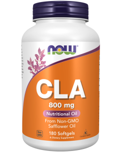 NOW Foods CLA (Conjugated Linoleic Acid) 800 mg - 180 Softgels