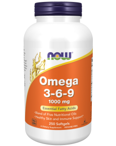 NOW Foods Omega 3-6-9 1000 mg - 250 Softgels