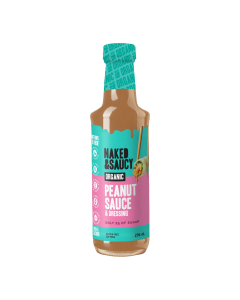 Naked & Saucy Organic Peanut Sauce - Front view