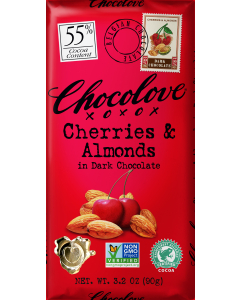 Chocolove Cherries & Almonds in Dark Chocolate