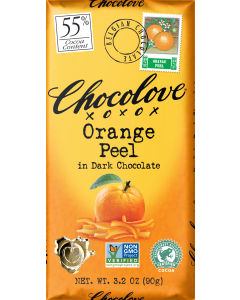 Chocolove Orange Peel in Dark Chocolate