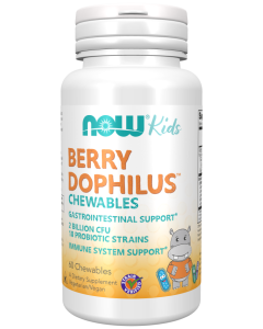 NOW Foods BerryDophilus™ Kids - 60 Chewables