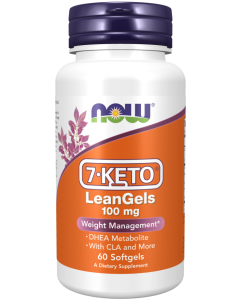 NOW Foods 7-KETO® LeanGels™ 100 mg - 60 Softgels