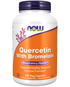 NOW Foods Quercetin with Bromelain - 240 Veg Capsules