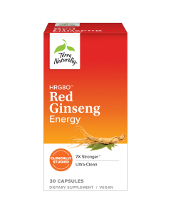 Terry Naturally HRG80 Red Ginseng Energy - Front view