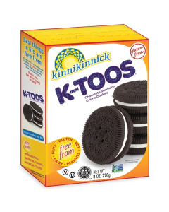 Kinnikinnick KinniTOOS Chocolate Sandwich Creme Cookies