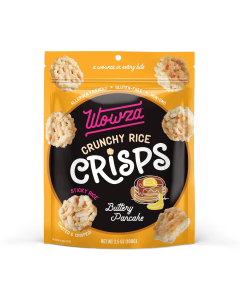 Wowza Buttery Pancake Crunchy Rice Crisps - Front view