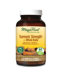 MegaFood Tumeric Strength for Whole Body, 60 Tablets