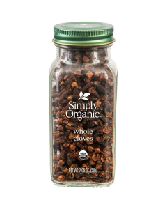 Simply Organic Whole Cloves - Front view