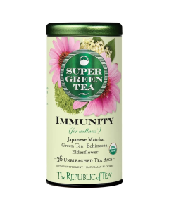 The Republic of Tea Organic Immunity SuperGreen Tea - Front view