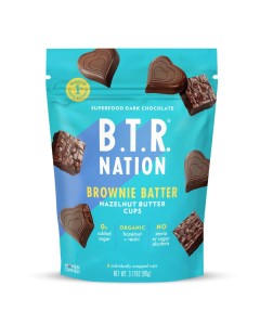 B.T.R Nation Truffle Cups Brownie Batter - Front view