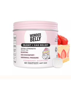 Wonderbelly Strawberry Shortcake Bloat + Gas Relief - Front view