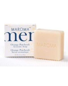 Maroma Orange Patchouli Soap - Front view