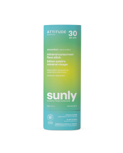 Attitude Mineral Sunscreen Face Stick SPF 30 Unscented - Front view