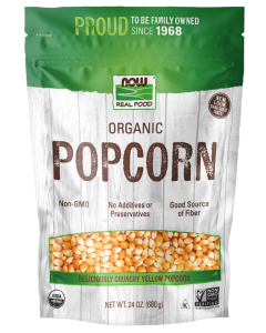 NOW Foods Popcorn, Organic - 24 oz.