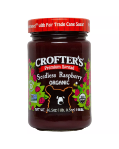 Crofter's Organic Premium Spread Raspberry - Front view