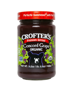 Crofter's Organic Premium Spread Concord Grape - Front view