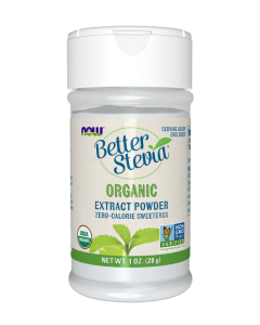 NOW Foods BetterStevia® Extract Powder, Organic - 1 oz.