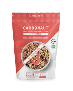 Carbonaut Crisp Granola Strawberry Vanilla - Front view