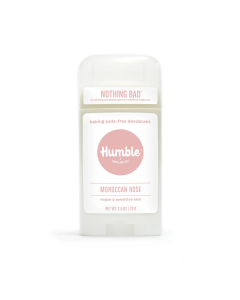 Humble Brands Vegan Moroccan Rose Deodorant - Front view