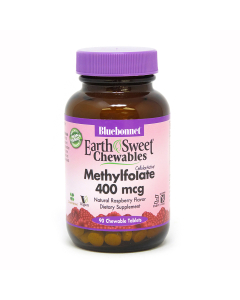 Bluebonnet Methylfolate 400 mcg Front