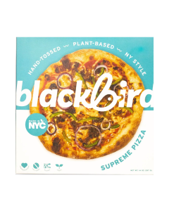 Blackbird Frozen Supreme Plant Based Pizza - Front view