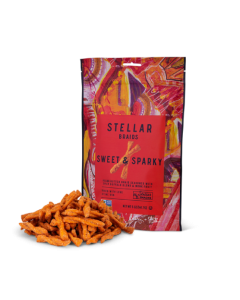 Stellar Pretzel Braids Snack Sweet & Sparky - Front view