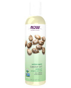 NOW Foods Castor Oil, Organic - 8 fl.oz.