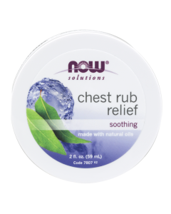 NOW Foods Chest Rub Relief - 2 fl. oz.