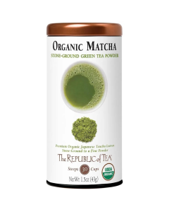 The Republic of Tea Organic Matcha Green Tea Powder - Front view