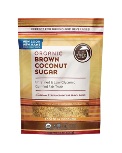 Big Tree Farms Organic Brown Coconut Sugar - Front view