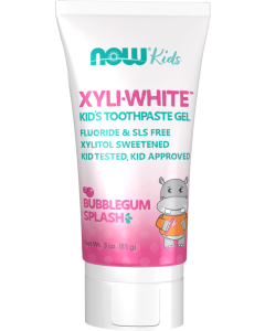 NOW Foods Xyliwhite™ Bubblegum Splash Toothpaste Gel for Kids - 3 oz.