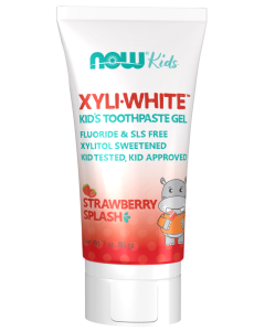 NOW Foods Xyliwhite™ Strawberry Splash Toothpaste Gel for Kids - 3 oz.