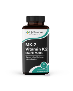 Lifeseasons MK-7 Vitamin K2 Quick Melts - Front view