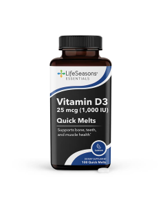 LifeSeasons Vitamin D3 Quick Melts - Front view