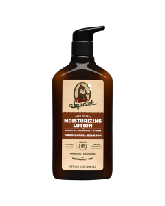 Dr Squatch Wood Barrel Bourbon Moisturizing Lotion - Front view