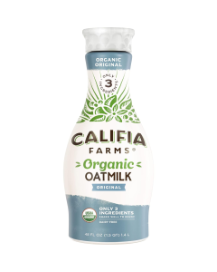 Califia Farms Organic Original Oat Milk - Front view