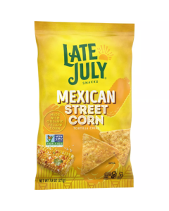 Late July Snacks Mexican Street Corn Tortilla Chips - Front view