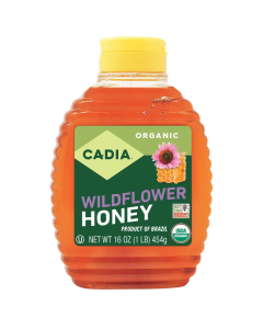 Cadia Organic Wildflower Honey - Front view